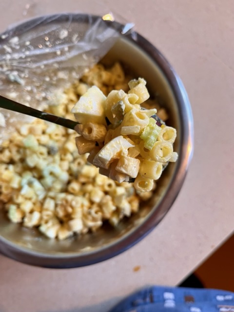 Half Batch Double Pickle Macaroni Salad