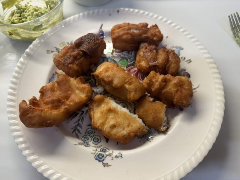 Fish Tacos with Bisquik Beer Batter